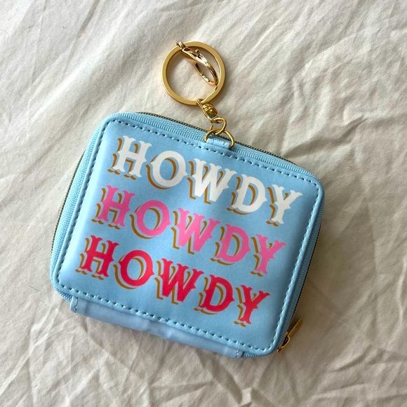 Howdy Howdy Howdy Change Purse Key Chain OS - Picture 2 of 11